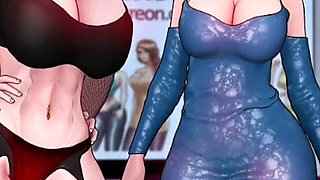 Confined with Goddesses Cap 37 Orgy with the 4 Girls of the House at the End of This Story