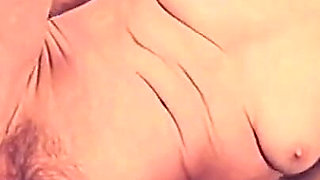 Vintage Porn of an Old Lady with Hairy Pussy Cumshot by Her Husband