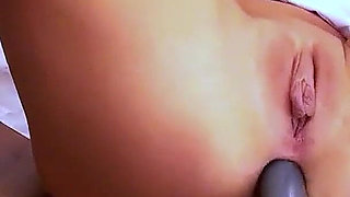 Nurse anna with the sexy body at anal masturbation with toys