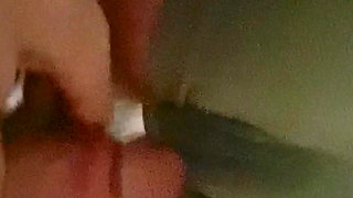 Big Cock on My Tight Cameltoe