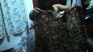 Desi Maid Being Husband's Shower Partner Under Wife's Nose