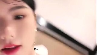 ShesNew Amateur brunette teen webcam handjob blowjob bo