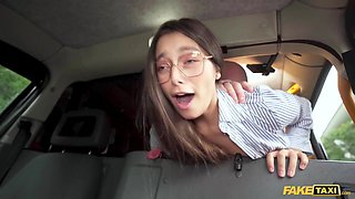 Reality clip with talented Shelena from Fake Taxi