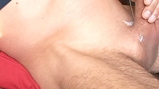 Cumming real hard