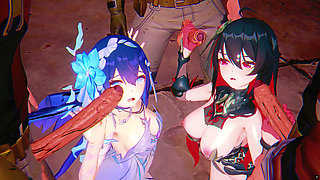 Honkai Impact - Seele Vollerei BBC Rough Sex - 3D Hentai Animations