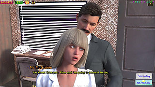 Alice in Wonderland by Slow Games - Old Man Creampies Young Lady 11