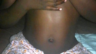 Hot Amature Homemade  African  Ebony Oiled Teen Big Tits Dancing Sexy Body  POV
