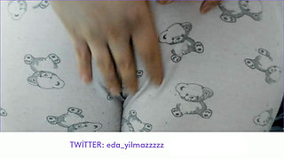 Cameltoe- Masturbation in Pajamas- Puffed Pussy- Turkish Porn
