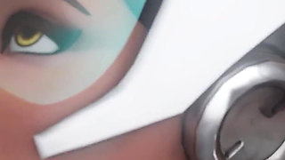 Symmetra Likes Big Dick in Her Ass - 3D Overwatch Anal Animation