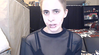Lesbian fuck face riding fingering cum