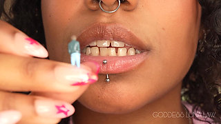 Stepsister's Only Ebony Goddess Luna Law