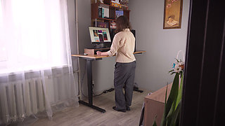 Coworkers Pants Fall Down at Work Enf Disaster