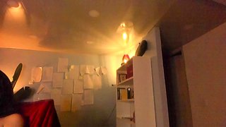 Hinnata69's Busty Webcam Tease Ignites Wild Homemade Passion