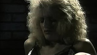 Blonde european slut goes hardcore in a threesome