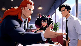 Pussygirl Wants Love and Sex. Hentai Anime Cartoon. Ai Animation