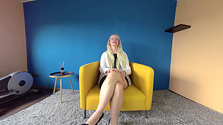 Doctor Helps with Sperm Sample