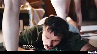 Captivating Octavia Red and Scarlett Alexis - gangbang dirt - Parasited