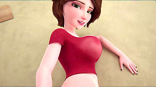 Cass's Morning Ritual: Coffee, Cereal, and Cock Under the Table