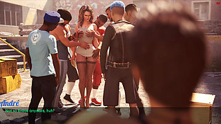 AWAM - Sophia got fucked by bbc in the alley