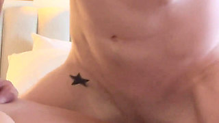 Amateur Asian MILF Cougar with Huge Natural Tits Take Massive Bareback Creampie From White Stud