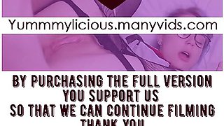 Anal Lesson And Cum Inside For Neon Haired Doll In Glasses