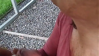 Gardner Greeted by Needy Cum Craving Old Lady Candi Annie Mature GILF MILF