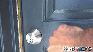 Jewel diamant naturist realtor gets downright naked & fucks innocent nudist client during building trip