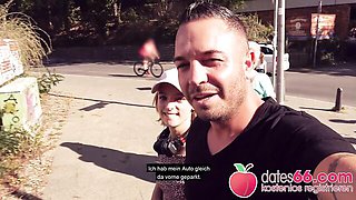 POV Pickups featuring Lily Ray and Berlin's no bra public sex