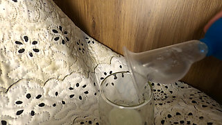 A Glass of Breast Milk for Me and a Pussy Full of Cum for My Lovely Wife