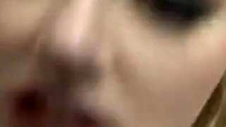 Stunning Blonde Can't Believe the Size of This Huge Black Cock