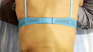 Stepson Caught Stepmom Masturbating After Which She Was Fucked and Cummed