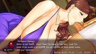 Hentai Game - Professional Deepthroat Performance - a Gigantic-breasted MILF’s Devotional Oral Service - Ntr Hentai