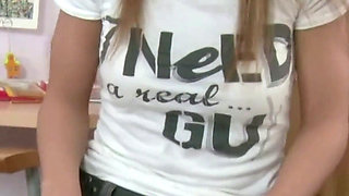 A Young Russian Sex Goddess Fucked Hard in the Ass Without Limits