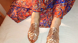 Selena's Feet Worship and Posing in Heels