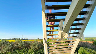 Masturbating outside at Windmill