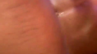 An oiled ebony chick with big ass fucked from BBC dude
