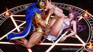 Saint Seiya: Athena Vs 12 Gold Saints Gangbang, Asmr,3p,train,doggy Style, Creampie, Rough
