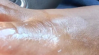 Solesday with Boss Chick Gives Very Her 1st Wild Footjob