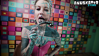 Sucking Steel Like Your Cock in My Cute Pink Corset