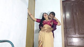 Desi Village Wife Madhu Bhabhi Hard Fuck With Ex Boyfriend in Hostel Room - Big Ass, Blowjob, Pussy Licking