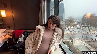 MadBros Fucks Big-Butted French Beauty in Snowy Paris