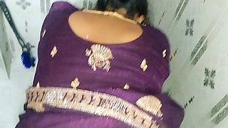 Indian Hot Bhabhi Blowjob and Doggy Style with Old Man - Desi Amateur Couple
