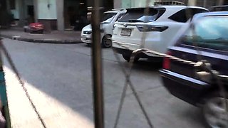 Cute Thai teen amateur fucks a Farang