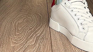 Foot Play Close-up, Feet Tease