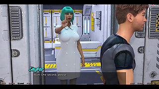 Stranded in Space - Black Virgin Wants Cum in Her Mouth