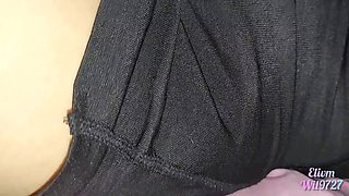 Playing with my pussy and my neighbors hot stepsister