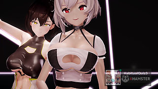 mmd r18 Bubblin fuck hard cheating cosplay big dildo anal sex ahegao swallow public gangbang 3d hentai