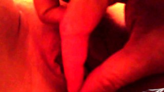 Hot Blonde with Glasses Gives Sloppy Blowjob and Swallows