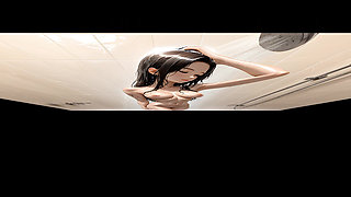 Lustrender: Giant Beautiful Nude Girl Steamy Shower Ecstasy - Ai Video