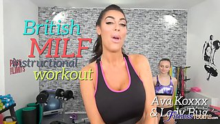 Petite teenager bossed about by messy squirting sport milf - total scene - gym guest rooms